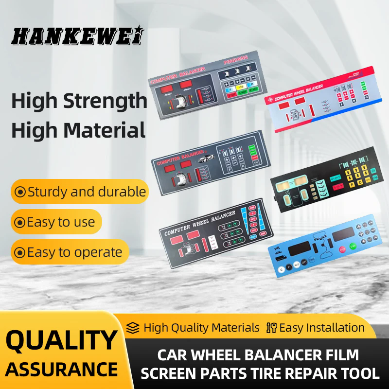 Tire Balance Machine - Wyważarka kół samochodowych Części ekranu filmowego