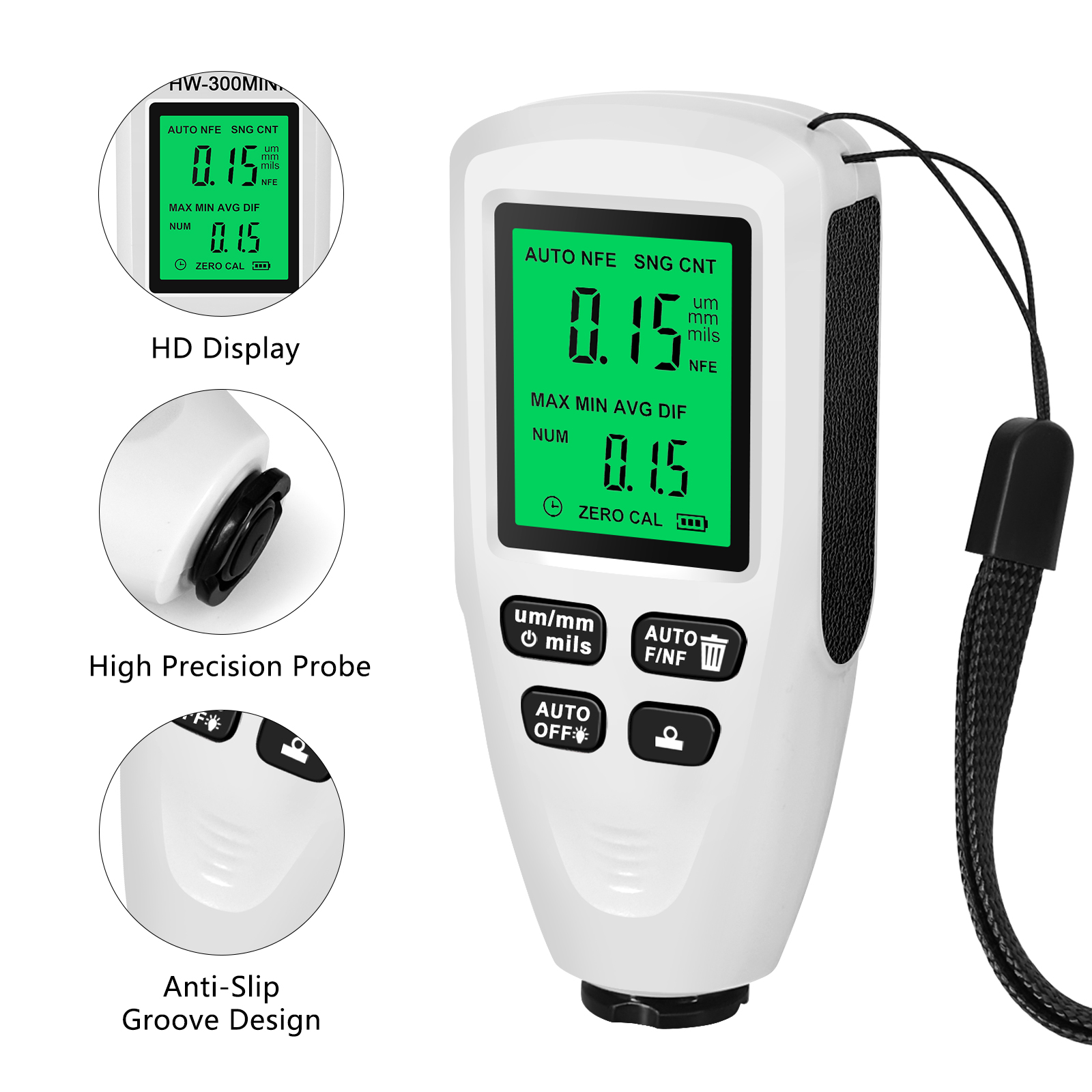 Paint Thickness Gauge - Miernik grubości samochodów lakier samochodowy Tester