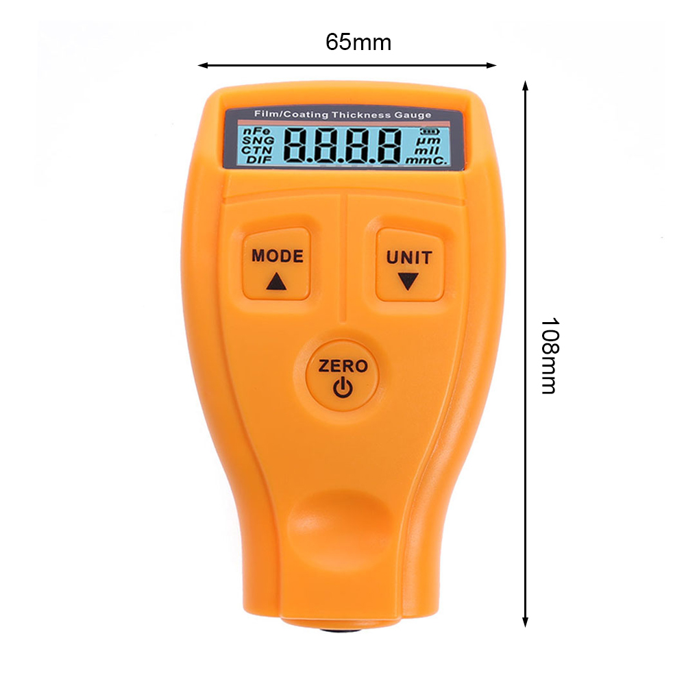 Paint Thickness Gauge - Miernik grubości powłoki malarskiej, galwanizowanej, tester