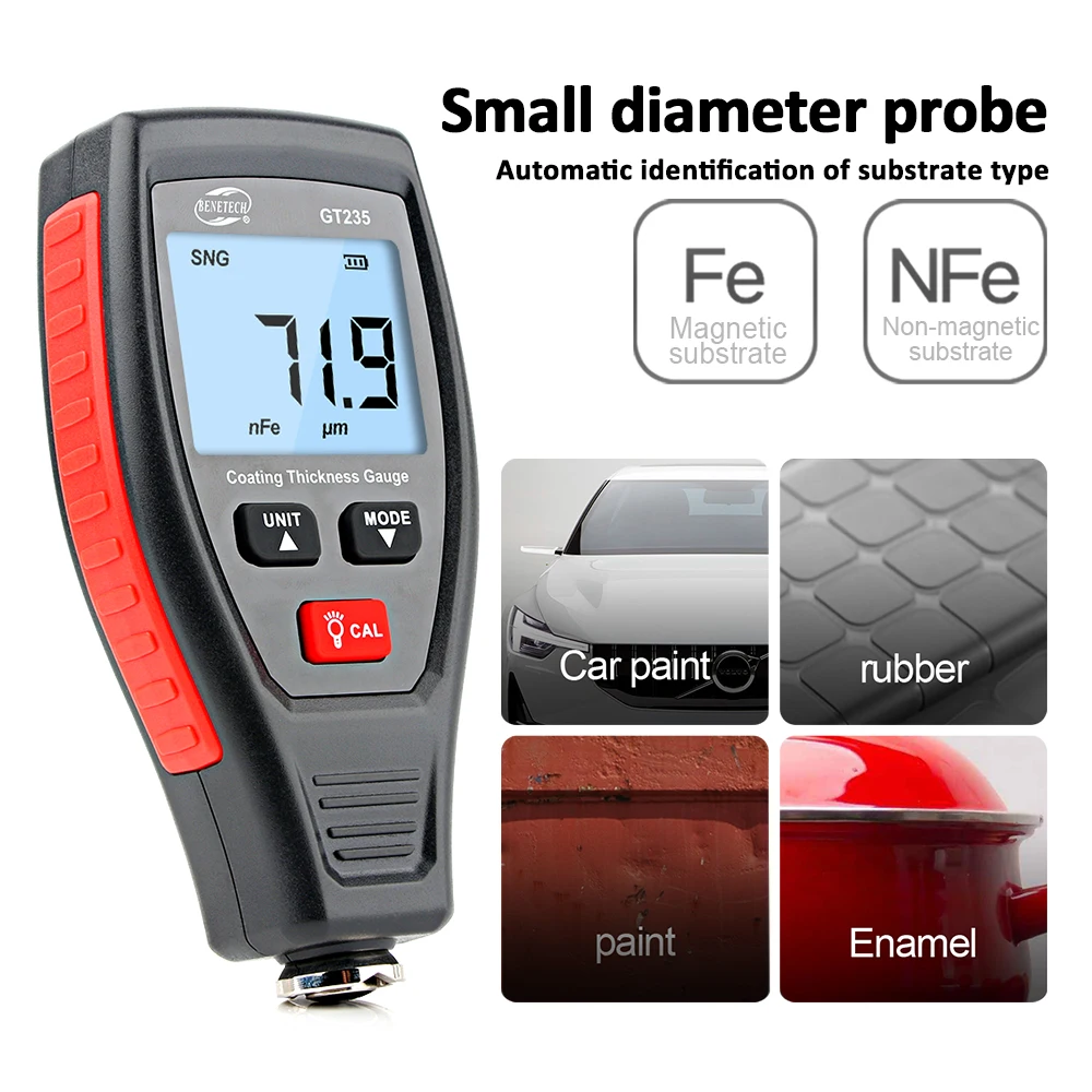 Miernik grubości powłoki RZ Rę – Paint Thickness Gauge recenzja i cena
