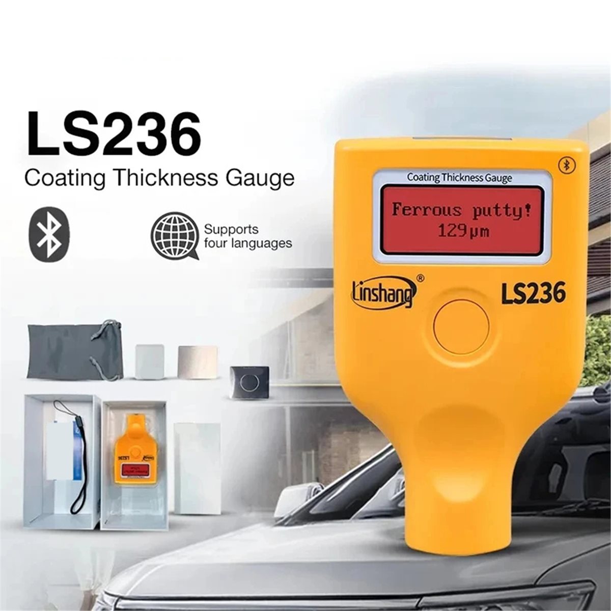 Y1251A* ☀ ▃   Miernik grubości – Paint Thickness Gauge recenzja i cena