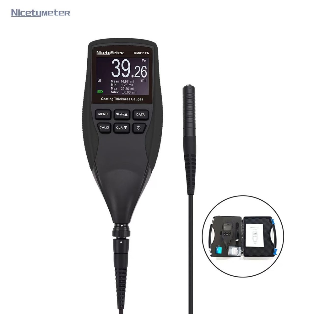 NicetyMeter Fe/NFe cyfrowy mie – Paint Thickness Gauge recenzja i cena