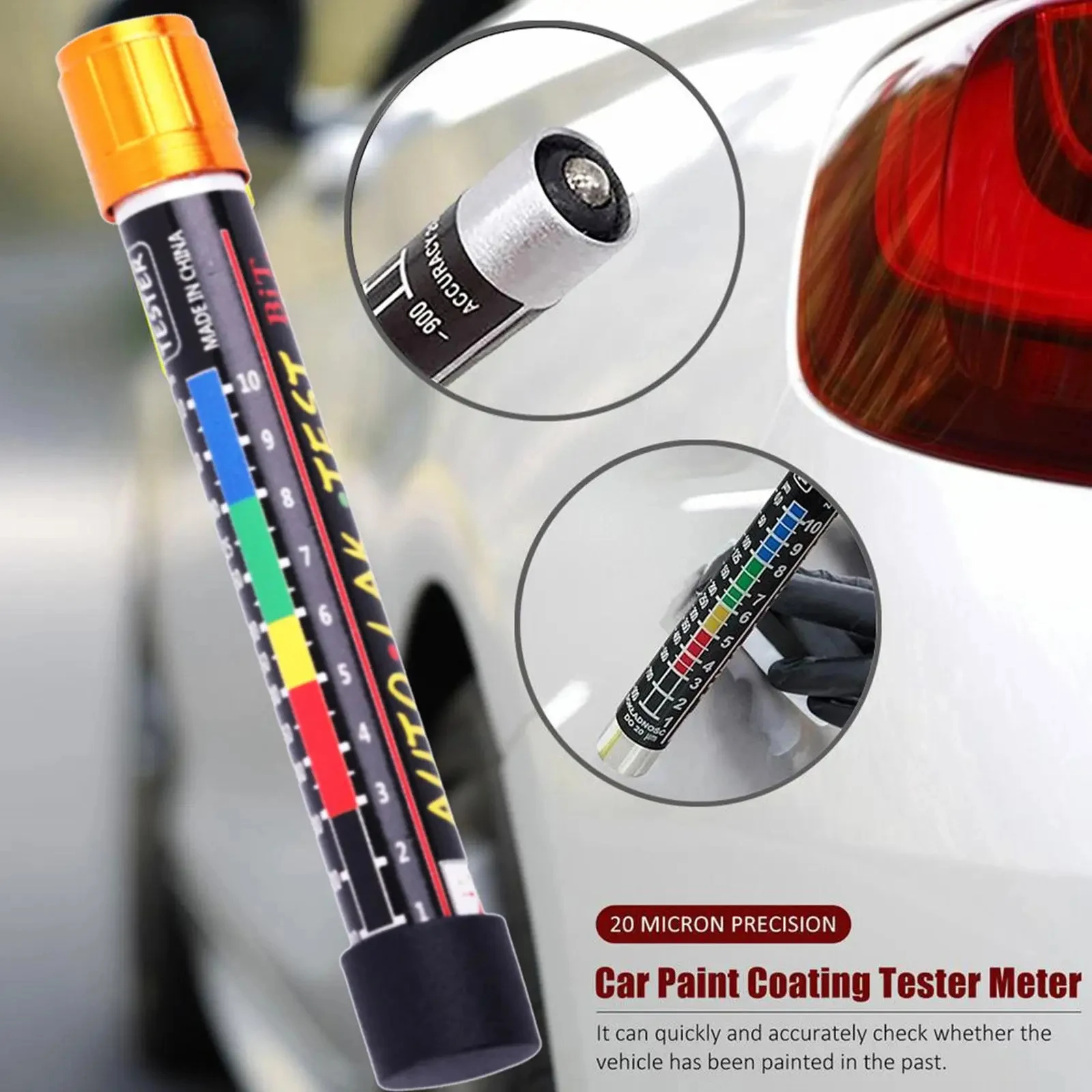 Miernik grubości lakieru samoc – Paint Thickness Gauge recenzja i cena