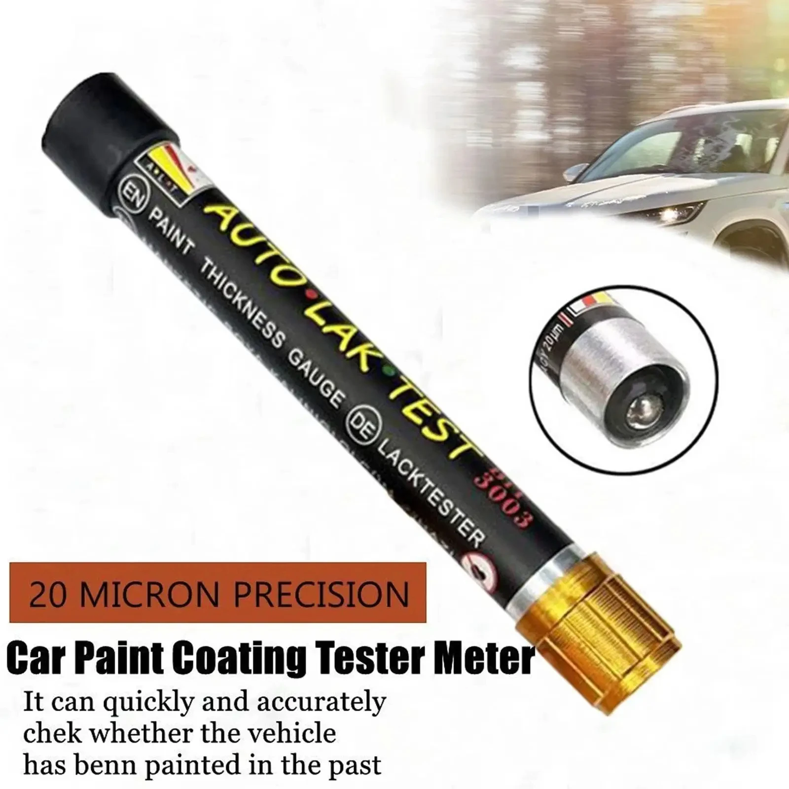 Miernik grubości lakieru samoc – Paint Thickness Gauge recenzja i cena