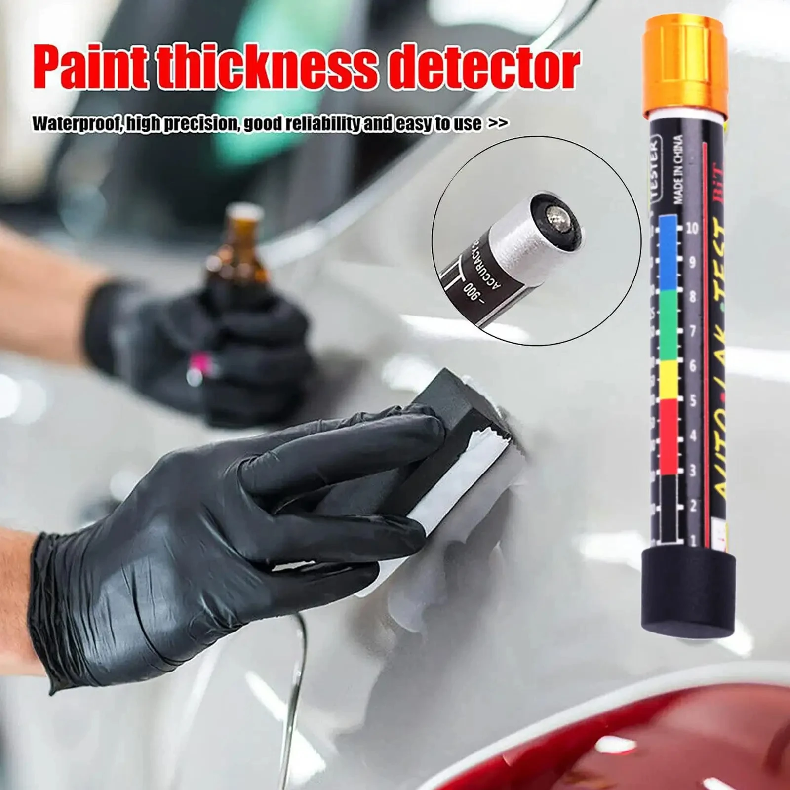 Miernik grubości lakieru samoc – Paint Thickness Gauge recenzja i cena