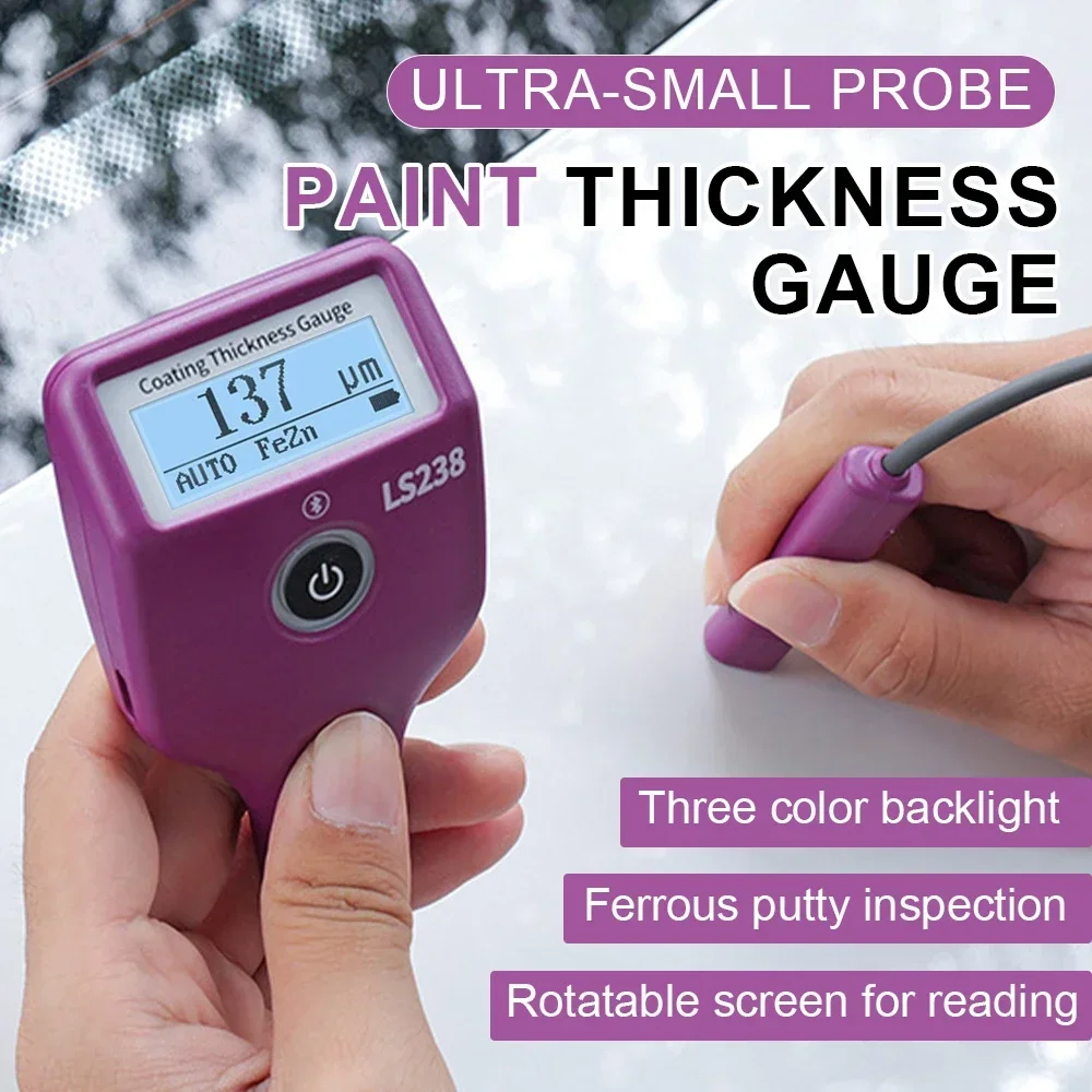 LS238 cyfrowy miernik grubości – Paint Thickness Gauge recenzja i cena